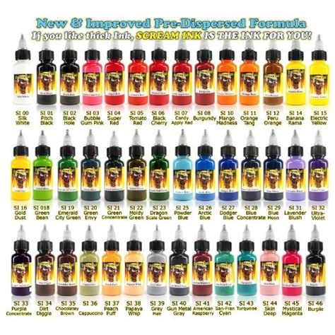 Scream Tattoo Ink 43-pack Set 1/2-oz Bottles -Tattoo Supplies- >>> Learn more by visiting the image link. (This is an affiliate link) #TattooSupplies Pen Ink Tattoo, Scream Tattoo, Tattooing Supplies, Worldwide Tattoo, Tattoo Ink Sets, Tattoo Machine Kits, Bottle Tattoo, Tattoo Equipment, Tattoo Kits