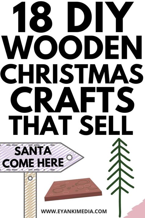 Christmas Crafts To Sell Make Money, Crafts That Sell, Craft Fair Ideas To Sell, Wood Crafts That Sell, Diy Christmas Crafts To Sell, Christmas Crafts To Make And Sell, Crafts For Christmas, Profitable Crafts, Wood Christmas Decorations