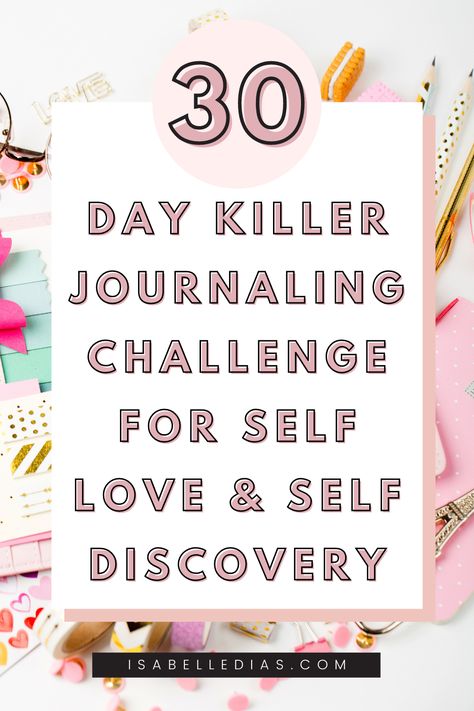 Looking for the best first steps to find yourself using journaling? Let me share with you my guided and deep 30 day journaling challenge for women, with focus on self love self discovery and mindfulness for mental health. Use my daily reflection self discovery questions and self discovery activities to kick start your self discovery journey. #journaling #prompts #questions #selflove #growth #challenge Organisation, 30 Day Writing Challenge, Journaling Challenge, Morning Journal Prompts, Morning Journal, Daily Journal Prompts, Gratitude Journal Prompts, Journal Challenge, Self Care Bullet Journal