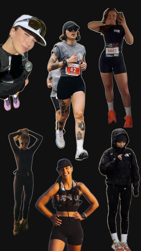 Women Running Outfits, Marathon Running Outfits For Women, Runners Outfit Women, Marathon Outfit Women, Running Ootd, Marathon Outfit, Running Fits, Running Inspo, Marathon Inspiration