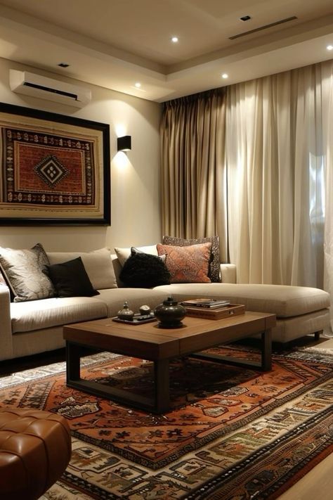 Indian Living Room, Home Hall Design, Dekorasi Kamar Tidur, Living Room Design Decor, Dream House Rooms, Home Design Living Room, Apartment Decor Inspiration, Decor Home Living Room, Living Room Ideas