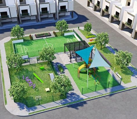 Small Park Design, Park Design Architecture, Park Design Ideas, Community Park Design, Landscape Architecture Plan, Park Project, Park Ideas, Urban Landscape Design, Park Design