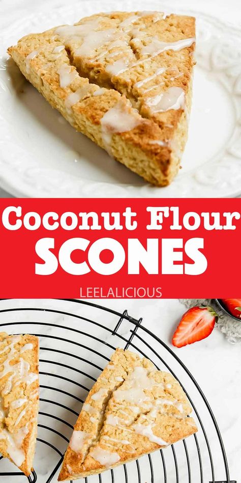 Coconut Flour Breakfast Recipes, Almond Flour Scones Recipe, Coconut Scones Recipe Easy, Flavoured Scones, Coconut Flour Scones Recipe, Coconut Flour Scones, Coconut Scones Recipe, Eoe Recipes, Coconut Flour Biscuits