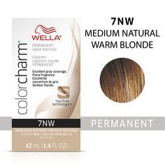 Wella Hair Dye, Dark Brown Hair Dye, Light Ash Blonde Hair, Toner For Blonde Hair, 2 Hair Color, Wella Hair Color, Wella Color Charm, Liquid Hair, Brown Hair Dye