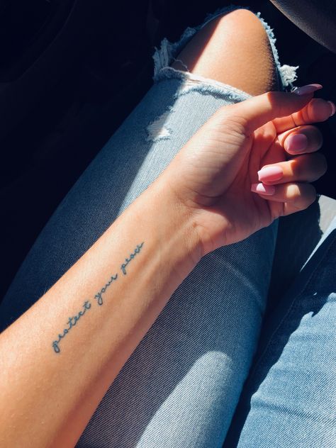 Cursive Writing Tattoos On Arm, Handwriting Tattoo Placement Arm, Long Quote Tattoo Placement Arm, Unique Script Tattoo Placement, Word Tattoo Placement Arm, Arm Writing Tattoo, Arm Tattoo Placement, Forearm Word Tattoo, Tattoos Placement