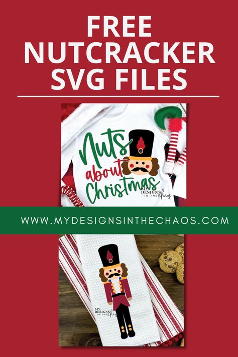 Nutcracker Svg, Nutcracker Shirt, Cricut Christmas Ideas, Christmas Svg Files, Cricut Craft Room, Cricut Tutorials, Silhouette Cameo Projects, Free Svg Cut Files, Nutcracker Christmas