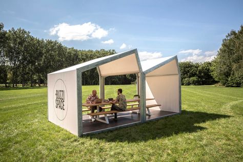 Student Lounge, Green Scenery, Outdoor Shelters, Take Shelter, Acoustic Solutions, Outdoor Sheds, A Breath Of Fresh Air, Take A Breath, Enjoy Nature