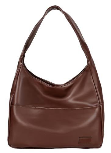 Hobo Bag Women Chic Vegan Leather Tote Bag Purse Stylish Casual Trendy Large Soft Shoulder Bag Perfect Beach Bag, Leather Tote Bag Women, Vegan Leather Tote Bag, Leather Hobo Handbags, Work Tote Bag, Stylish Purse, Vegan Leather Tote, Work Tote, Large Handbags