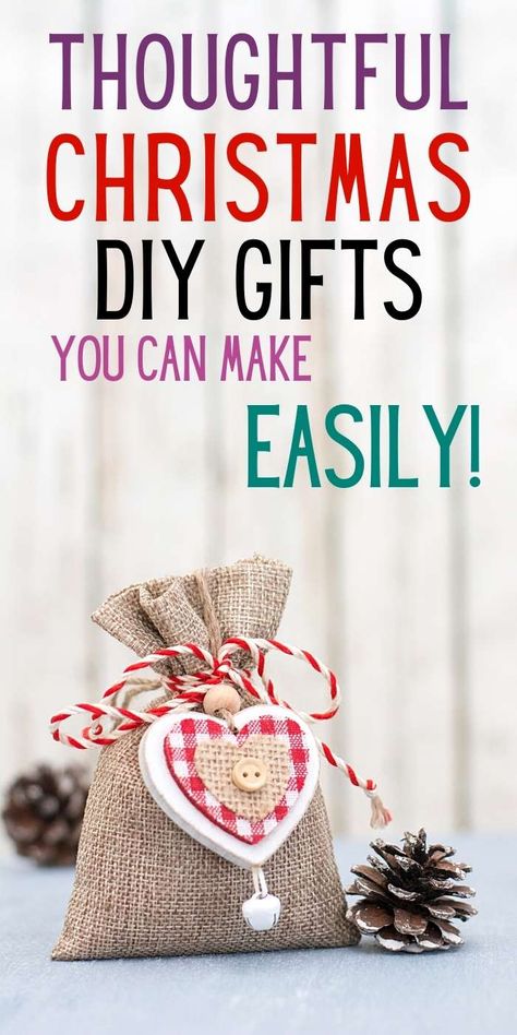 Diy Simple Christmas Gifts, Cheap Handmade Christmas Gifts, Easy Group Christmas Gifts, Easy Crafts For Gifts Diy, Homemade Christmas Gift Tags Diy Crafts, Creative Ideas To Make Handmade Gifts, Diy Christmas Gifts For Large Groups, Easy Christmas Gifts To Make For Friends, Decorating Christmas Gift Bags