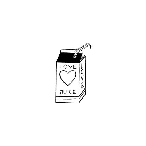 Juice Box Tattoo Simple, Self Love Juice Box Tattoo, Juicebox Tattoo, Juice Box Tattoo, 24 Tattoo, Box Tattoo, Juice Tattoo, Rip Tattoo, Juice Box