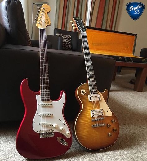 @joebonamassa Has an amazing guitar collection. Here's his 1966 #Stratocaster and one of his 1959 #LesPaul #Studio33Guitar #Straturday 1959 Gibson Les Paul, Joe Bonamassa, Guitar Pics, Guitar Collection, Les Paul Standard, Musical Art, Gibson Les Paul, Fender Stratocaster, Electric Guitars