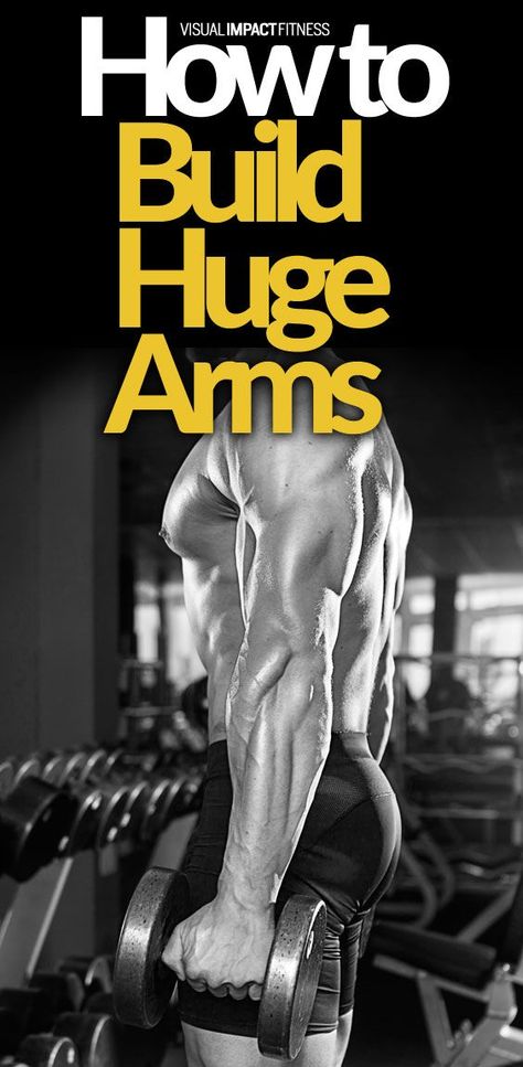 The best way to build large biceps and triceps is to mix in a combination of isolation exercises and compound exercises. Here's how to combine the two to build large arms. #fitness #weighttraining #workout #exercise #exercises #diet #dietplans #weightloss #musclebuilding #gains #workoutmotivation Huge Biceps, Bicep And Tricep Workout, Workout Plan For Men, Weight Training Programs, Weekly Workout Plans, Build Muscle Mass, Compound Exercises, Power Out, Workout For Flat Stomach