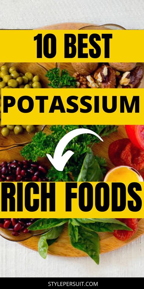 Potassium is an essential mineral that plays a crucial role in various bodily functions, including maintaining proper heart and muscle function, supporting fluid balance, and aiding in nerve signaling. Here are some of best potassium rich foods. Recipes Low Sodium, Heart Healthy Recipes Low Sodium, Vitamin Rich Foods, High Potassium Foods, Potassium Foods, Potassium Rich Foods, High Potassium, Food Pack, Health Dinner