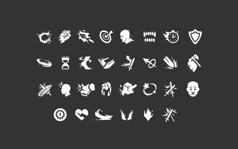 Fantasy Icon, Hook Game, Rpg Icons, Skill Icon, Game Icon Design, Fantasy Logo, Icon Game, Shield Icon, Game Icons