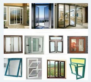 Kaca Tempered Murah Cirebon: Aluminium Cirebon Kusen Alumunium Jendela Alumunium, Kusen Alumunium, Aluminium Door Design, House Window Design, Bedroom Closet Storage, Welded Furniture, Steel Trusses, Window Grill Design, Aluminum Blinds