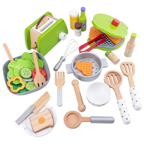 Juguete de cocina de madera para niños y niñas, juego de simulación, máquina de café, juguetes educativos de cocina, regalo _ - AliExpress Mobile Wooden Toy Kitchen, Toy Kitchen Set, Play Food Set, Pretend Play Food, Pretend Play Kitchen, Wooden Food, Pretend Play Toys, Christmas Gifts For Girls, Toy Kitchen