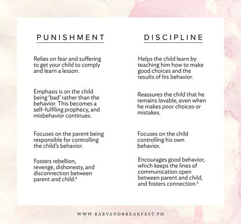 Punishment vs. Discipline | Philippines Mommy Family Blog Positive Discipline Vs Punishment, Discipline Kids Quotes, Gentle Discipline, Parenting Style, Positive Parenting Solutions, Parenting Done Right, Parenting Inspiration, Conscious Parenting, Mindful Parenting