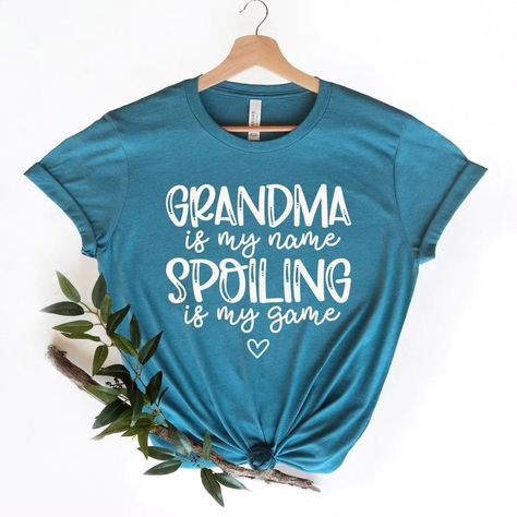 Custom Grandma Shirt ,Nana Shirt,Mimi Shirt,Granny Shirt,Funny Grandma Shirt, Cute Grandma Shirt, New Grandma Shirt,Grandma Tees 👉Click to buy from Etsy Shop :🛒 http://www.EpicFashionUs.etsy.com/listing/1186825916/custom-grandma-shirt-nana-shirtmimi 📌Store Link in Bio Welcome to EpicFashionUS! Its great to see you here! We prioritize one thing here and that is quality and customer satisfaction. 👉Our Tshirts are: -Made from 4.2-ounce cotton -All solid colors are 100% cotton and all heath... Granny Shirts, Funny Grandma Shirts, Cute Grandma, Funny Grandma, Nana Shirts, Grandma Shirt, New Grandma, Grandma Shirts, Unisex Tshirt