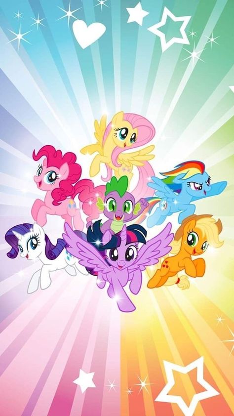 Pony Wallpaper, Arte Aesthetic, My Little Pony Birthday Party, Pony Birthday Party, Little Pony Birthday Party, My Little Pony Poster, My Little Pony Equestria, My Little Pony Twilight, My Little Pony Wallpaper