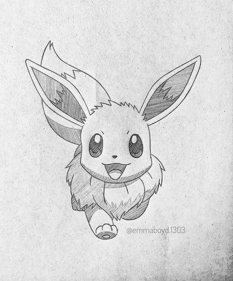 The first instalment of a little Pokémon project I thought I’d try 😋 Eeveelutions imbound! 😊 Check out my Instagram @emmaboyd.1303 😁 #pokemon #eevee #eeveelutions #pokemonfanart #sketch Pokemon Artwork Drawings, Pokemon Sketches Pencil Easy, Pokemon Sketch Art, Eevee Outline, Eeveelutions Drawings, Pokemon Drawings Sketches Easy, Animal Drawing Sketches, Eevee Sketch, Eevee Pokemon Tattoo