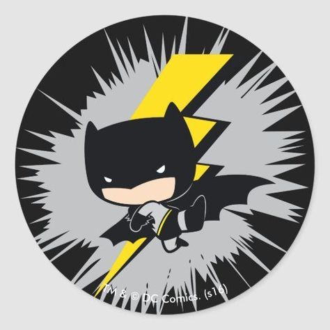 Chibi Batman Lightning Kick #blanktshirtorder Chibi Batman, Batman Party Decorations, Batman Theme, Batman Party, Celebrity Style Red Carpet, Batman Comics, Cute Chibi, Round Stickers, Custom Holiday Card