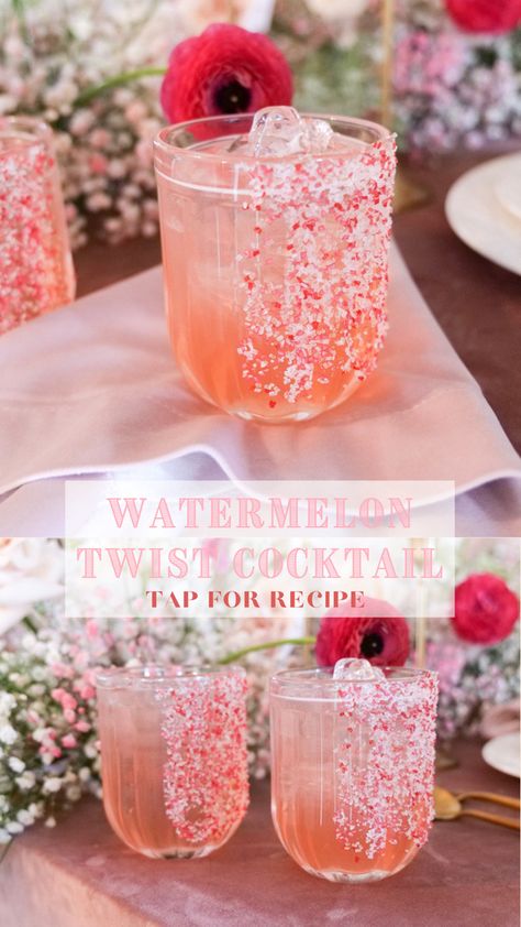 Drinks With Watermelon Pucker, Watermelon Pucker Drinks Recipes, Watermelon Pucker Drinks, 2024 Cocktails, Vanilla Vodka Drinks, Amanda Warren, Brunch Cocktail Recipes, Easy Drinks To Make, Valentine Drinks