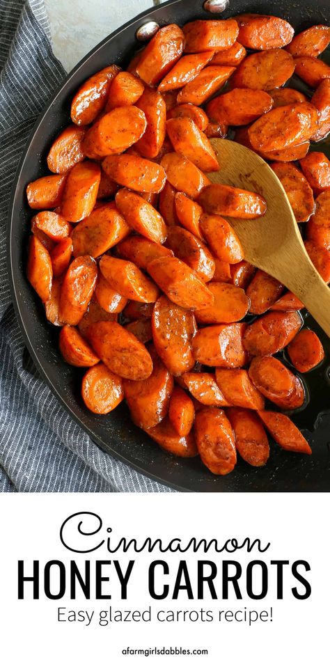 Easter Side Dish, Quick Easy Side Dishes, Carrot Recipes Side Dishes, Easter Side Dishes Recipes, Honey Carrots, Carrots Side Dish, Glazed Carrots Recipe, Candied Carrots, Honey Glazed Carrots