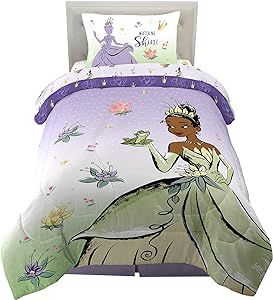 Frog Bedroom, Disney Princess Bedding, Disney Princess Room, Kids Twin Bed, Princesa Tiana, Disney Princess Tiana, Kids Comforters, Princess Bed, Princess And The Frog