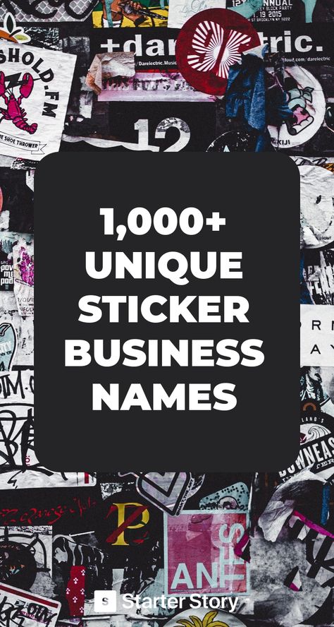 Sticker Business Names, Sticker Business Name Ideas, Buisness Name Ideas, Cute Business Names, Catchy Business Name Ideas, Store Names Ideas, Shop Name Ideas, Sticker Business, Cute Store