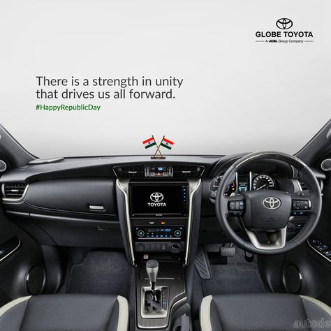 Let’s take a pledge to drive the nation towards a better and a prosperous tomorrow. Globe Toyota wishes you all a very Happy Republic Day. #RepublicDay2021 #GlobeToyota #Celebrate #JaiHind #UnityInDiversity Car Independence Day, Republic Day Ads, Car Creative Ads, Republic Day Creative Ads, Travel Advertising Design, London Cab, Independence Day Theme, Car Advertising Design, Instagram Projects