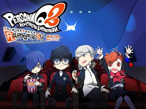 Persona Q2, Persona Crossover, Persona 3 Portable, Persona Five, Atlus Games, Persona Q, Persona 5 Anime, Persona 1, Persona 3 4 5