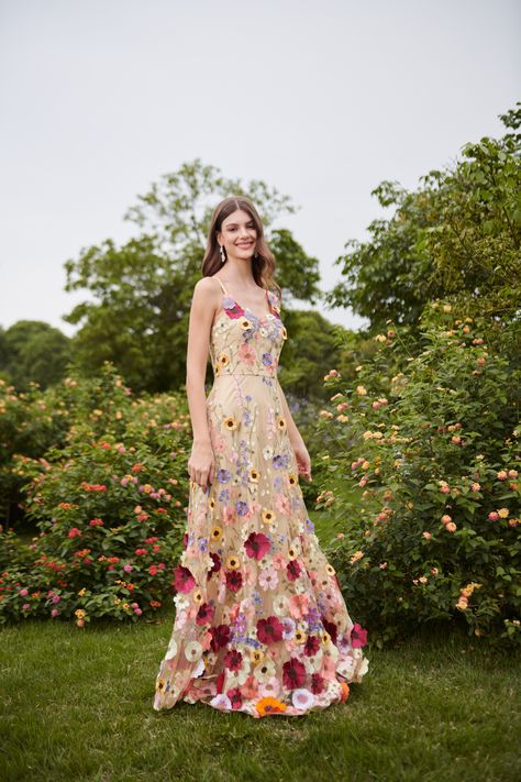 AW Bridal Has Floral Dresses For Every Season–Here Are Our Faves #rehearsaldinneroutfit #weddingguestdress #bridesmaiddress Floral Wedding Attire, Floral Bridal Shower Dress, Bridal Shower Dress For Bride, Floral Attire, Floral Wedding Dresses, Shower Dress For Bride, After Wedding Dress, Bohemian Beach Wedding, Rehearsal Dinner Outfits