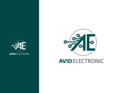 Avid Electronic logo by Diaco.M.Lotfollahi on Dribbble Electronic Logo Design Ideas, Electrical Engineering Logo Design Ideas, Tech Logo Ideas, Pamphlet Ideas, Electronic Logo, Optic Logo, Electricity Logo, Electronics Logo Design, Coding Images