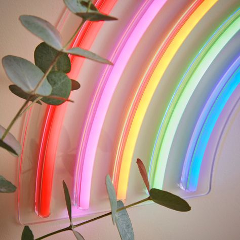 #NeonSigns #BrightIdeas #NeonCrafts #DIYNeon #NeonLightSigns #BrightIdeas Pride Bedroom, Hawaiian Bedroom, Colored Led Lights, Downstairs Loo, Event Display, Neon Wall, Neon Decor, Rainbow Room, Beauty Salon Decor