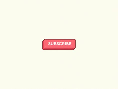 Subscribe Button GIF - SubscribeButton - Discover & Share GIFs Like Gif Youtube, Aesthetic Subscribe Button Gif, Youtube Intro Ideas Videos, Subscribe Button Youtube Animation, Outro Youtube Aesthetic, Subscribe Logo, Button Aesthetic, Yt Intro, Youtube Gif