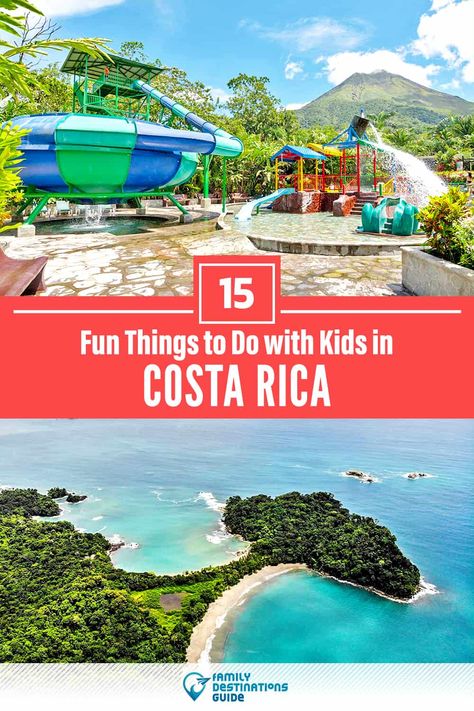 Costa Rica with Kids: 15 Fun Things to Do (Family Friendly Activities!) Costa Rica Activities, Costa Rico, Cost Rica, Costa Rica With Kids, Love Vacation, Costa Rica Travel Guide, Costa Rica Resorts, Manuel Antonio Costa Rica, San Jose Costa Rica