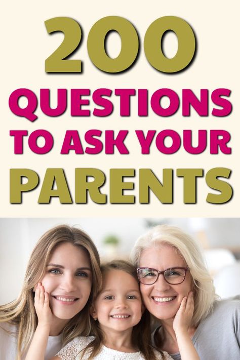 Interview Questions For Parents, Parent Interview Questions, Questions To Ask Your Father, Things To Ask Your Mom, Mother Daughter Question Game, Mother Daughter Questions, Things To Ask Your Parents, Questions To Ask Your Mother, Questions To Ask Mom