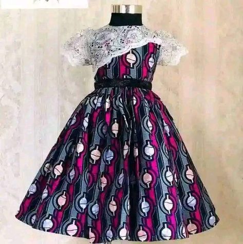 African Children Dress Designs, Children Dress Designs, Kids Ankara Styles, Children Ankara Gowns, African Kids Clothes, Ankara Styles For Kids, Fancy Short Dresses, Kids Dress Collection