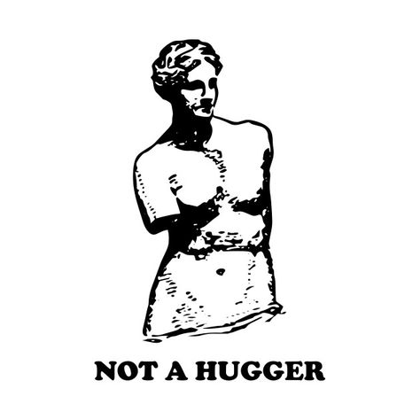 Check out this awesome 'Not+a+Hugger' design on @TeePublic! Not A Hugger, Thumbs Down, Doctor Who, Screen Printing, Tshirt Designs, Screen, Humor, T Shirts, Fictional Characters