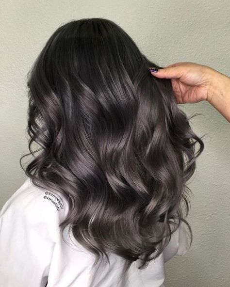 Ash Hair, Hair Dark, Brown Hair Balayage, Hair Inspiration Color, Winter Hairstyles, Grunge Hair, Hair Color For Black Hair, Gray Hair, Brown Hair Colors