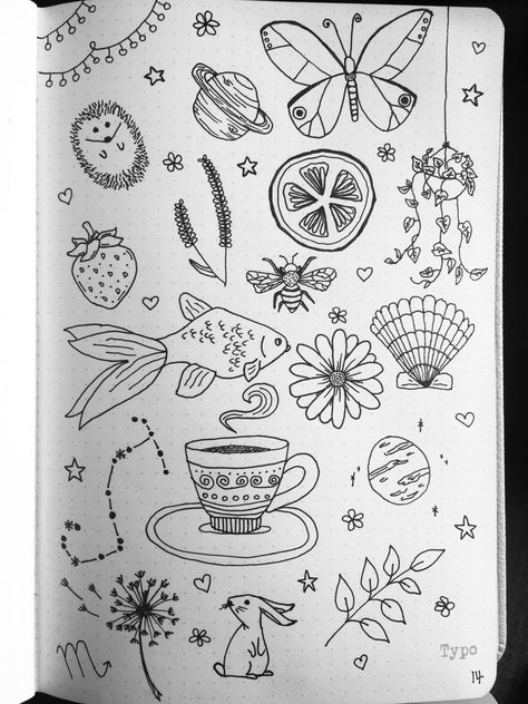 Doodle Journal Pages, Spring Doodles Simple, Page Fillers Doodle, April Doodles, Doodle Bops, Card Doodles, Spring Doodles, Journaling Doodles, Doodle Journal