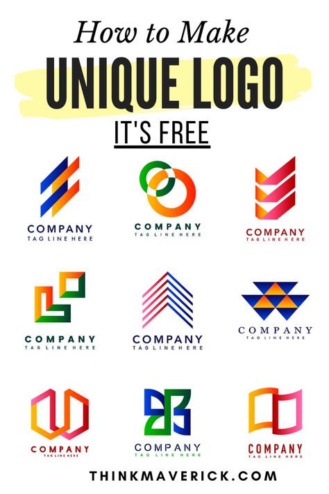 How to Create Your own unique logo for free How To Become A Logo Designer, Logos, Design A Logo Free, How To Make A Logo Design, Create A Logo Free Graphic Design, Free Logo Design Website, Logo Making Ideas, How To Design A Logo For Your Business, How To Create Logo Design