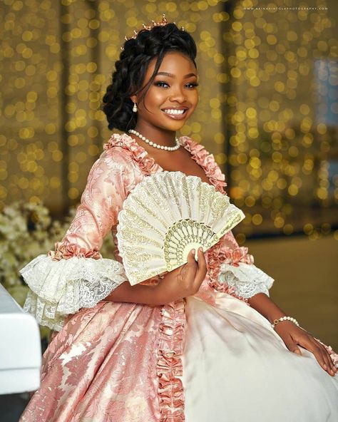 Royal Cosplay, Fantasy Princess Dress, Victorian Dresses Aesthetic, Regency Era Aesthetic Black Women, Black Woman Royal Aesthetic, Princess Outfits Royal, Tulle Princess Dress For Dress-up In Princesscore Style, Black Women Princess Aesthetic, Black Princess Aesthetic