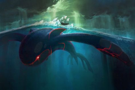 Pokemon | Kyogre Kyogre Pokemon, Devin Elle Kurtz, Rayquaza Pokemon, Pokemon Realistic, Pokemon Backgrounds, Mega Pokemon, Cool Pokemon Wallpapers, Pokemon Universe, Pokemon Memes