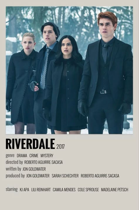 Riverdale Movie, Movie Poster Polaroid, Teen Book Series, Riverdale Poster, Poster Polaroid, Romantic Series, Riverdale Cole Sprouse, Posters Minimalist, Netflix Tv Shows