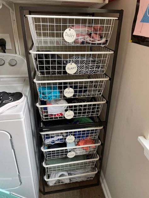 Laundry storage ideas