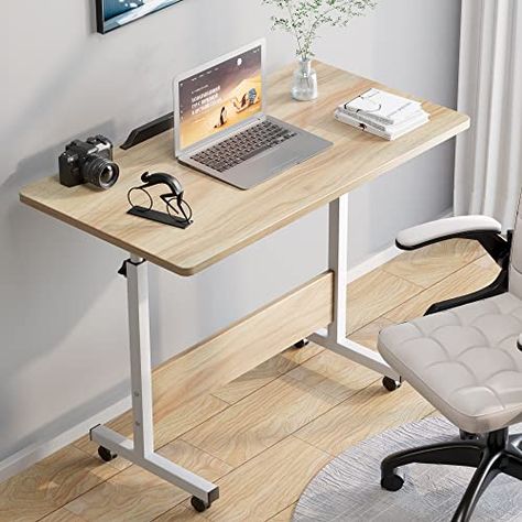 Rolling Desk Adjustable Height,Rolling Computer Cart,Portable Laptop Desk,Small Adjustable Home Office Desk,Rolling Laptop Desk,Small Portable Desk Small Laptop Table, Desk Adjustable Height, Computer Cart, Portable Laptop Desk, Rolling Desk, Computer Desks For Home, Desks For Small Spaces, Portable Desk, Folding Desk