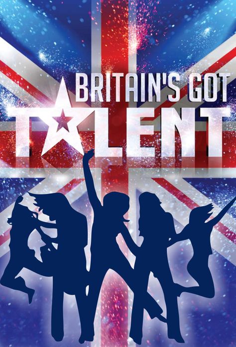 Britain's Got Talent Font Got Talent Poster, Got Talent Show, Theatre Backdrops, Singing Contest, Britain’s Got Talent, Tv Set Design, Britain Got Talent, Poster Drawing, Old Shows