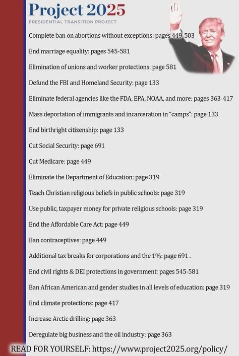 Leading issues in Project 2025, with page numbers from original document. Recruitment Ads, How To Explain, Campaign Manager, Severe Storms, Social Security Benefits, Marriage Equality, Is It Just Me, Get Educated, Homeland Security