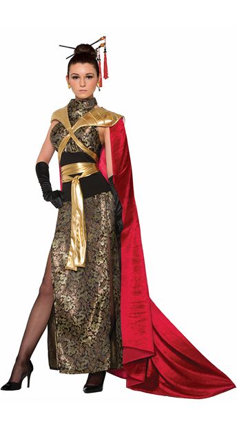 Dragon Costume Women, Empress Costume, White Queen Costume, Asian Warrior, Dragon Halloween Costume, Dragon Empress, Evil Queen Costume, Adult Women Halloween Costumes, Snow White Costume